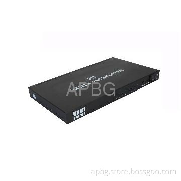 HDMI Splitter 1x8 rs232 splitter with IR wireless Remote 1080P